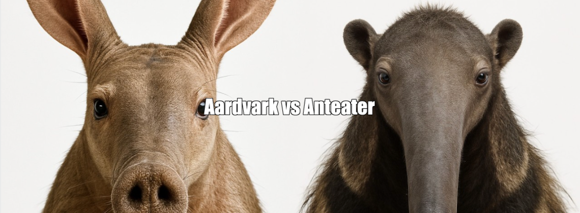 Aardvark vs Anteater