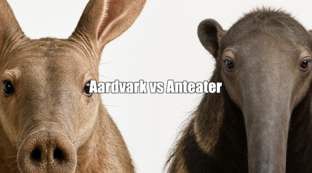 Aardvark vs Anteater